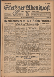Stettiner Abendpost : Ostsee-Zeitung : Stettiner neueste Nachrichten. 1929 Nr 22