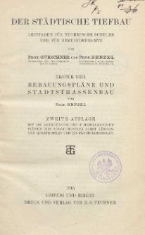 Der Städtische Tiefbau