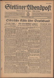 Stettiner Abendpost : Ostsee-Zeitung : Stettiner neueste Nachrichten. 1929 Nr 35
