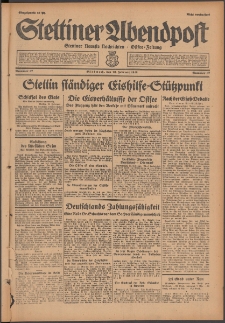 Stettiner Abendpost : Ostsee-Zeitung : Stettiner neueste Nachrichten. 1929 Nr 37