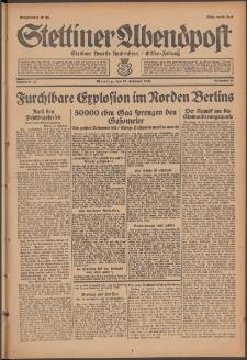 Stettiner Abendpost : Ostsee-Zeitung : Stettiner neueste Nachrichten. 1929 Nr 41