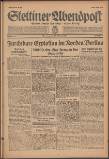 Stettiner Abendpost : Ostsee-Zeitung : Stettiner neueste Nachrichten. 1929 Nr 41