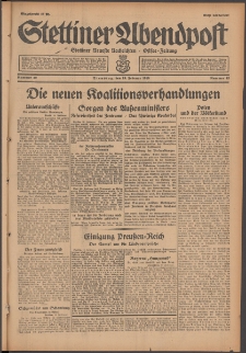 Stettiner Abendpost : Ostsee-Zeitung : Stettiner neueste Nachrichten. 1929 Nr 42