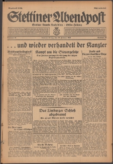 Stettiner Abendpost : Ostsee-Zeitung : Stettiner neueste Nachrichten. 1929 Nr 50