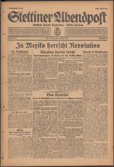 Stettiner Abendpost : Ostsee-Zeitung : Stettiner neueste Nachrichten. 1929 Nr 53