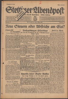 Stettiner Abendpost : Ostsee-Zeitung : Stettiner neueste Nachrichten. 1929 Nr 58