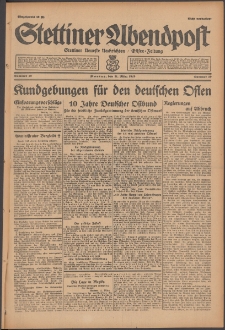Stettiner Abendpost : Ostsee-Zeitung : Stettiner neueste Nachrichten. 1929 Nr 59
