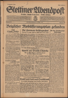 Stettiner Abendpost : Ostsee-Zeitung : Stettiner neueste Nachrichten. 1929 Nr 62