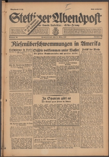Stettiner Abendpost : Ostsee-Zeitung : Stettiner neueste Nachrichten. 1929 Nr 64