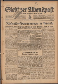 Stettiner Abendpost : Ostsee-Zeitung : Stettiner neueste Nachrichten. 1929 Nr 64