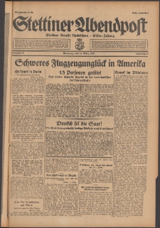 Stettiner Abendpost : Ostsee-Zeitung : Stettiner neueste Nachrichten. 1929 Nr 65