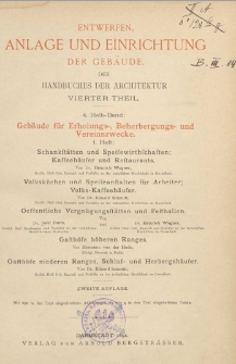 Geb&auml;ude f&uuml;r Erholungs, Beherbergungs- und Vereinszwecke