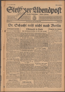 Stettiner Abendpost : Ostsee-Zeitung : Stettiner neueste Nachrichten. 1929 Nr 75