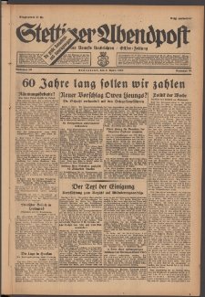Stettiner Abendpost : Ostsee-Zeitung : Stettiner neueste Nachrichten. 1929 Nr 80