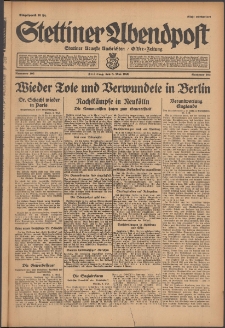 Stettiner Abendpost : Ostsee-Zeitung : Stettiner neueste Nachrichten. 1929 Nr 103
