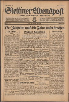 Stettiner Abendpost : Ostsee-Zeitung : Stettiner neueste Nachrichten. 1929 Nr 114