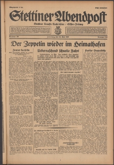 Stettiner Abendpost : Ostsee-Zeitung : Stettiner neueste Nachrichten. 1929 Nr 119