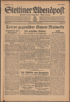 Stettiner Abendpost : Ostsee-Zeitung : Stettiner neueste Nachrichten. 1929 Nr 121