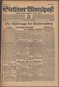 Stettiner Abendpost : Ostsee-Zeitung : Stettiner neueste Nachrichten. 1929 Nr 125