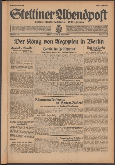 Stettiner Abendpost : Ostsee-Zeitung : Stettiner neueste Nachrichten. 1929 Nr 133