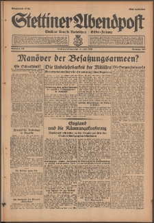 Stettiner Abendpost : Ostsee-Zeitung : Stettiner neueste Nachrichten. 1929 Nr 136
