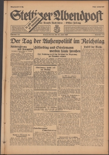 Stettiner Abendpost : Ostsee-Zeitung : Stettiner neueste Nachrichten. 1929 Nr 144