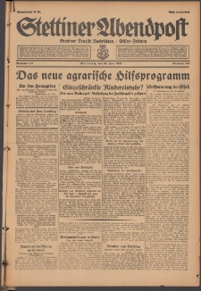 Stettiner Abendpost : Ostsee-Zeitung : Stettiner neueste Nachrichten. 1929 Nr 147