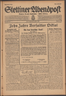 Stettiner Abendpost : Ostsee-Zeitung : Stettiner neueste Nachrichten. 1929 Nr 149