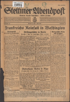 Stettiner Abendpost : Ostsee-Zeitung : Stettiner neueste Nachrichten. 1929 Nr 151