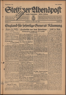 Stettiner Abendpost : Ostsee-Zeitung : Stettiner neueste Nachrichten. 1929 Nr 156
