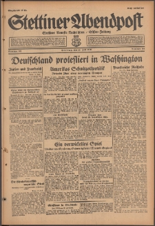 Stettiner Abendpost : Ostsee-Zeitung : Stettiner neueste Nachrichten. 1929 Nr 161