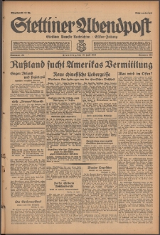 Stettiner Abendpost : Ostsee-Zeitung : Stettiner neueste Nachrichten. 1929 Nr 164