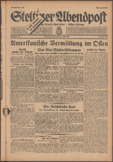Stettiner Abendpost : Ostsee-Zeitung : Stettiner neueste Nachrichten. 1929 Nr 168