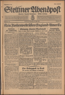 Stettiner Abendpost : Ostsee-Zeitung : Stettiner neueste Nachrichten. 1929 Nr 172