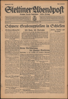 Stettiner Abendpost : Ostsee-Zeitung : Stettiner neueste Nachrichten. 1929 Nr 176