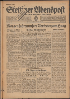 Stettiner Abendpost : Ostsee-Zeitung : Stettiner neueste Nachrichten. 1929 Nr 180