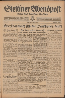 Stettiner Abendpost : Ostsee-Zeitung : Stettiner neueste Nachrichten. 1930 Nr 7