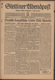 Stettiner Abendpost : Ostsee-Zeitung : Stettiner neueste Nachrichten. 1930 Nr 15