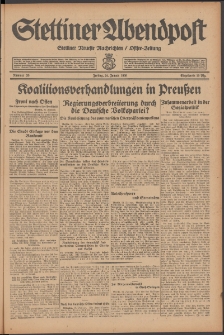 Stettiner Abendpost : Ostsee-Zeitung : Stettiner neueste Nachrichten. 1930 Nr 20