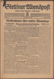 Stettiner Abendpost : Ostsee-Zeitung : Stettiner neueste Nachrichten. 1930 Nr 23