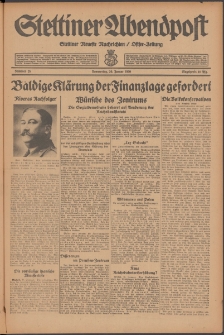 Stettiner Abendpost : Ostsee-Zeitung : Stettiner neueste Nachrichten. 1930 Nr 25