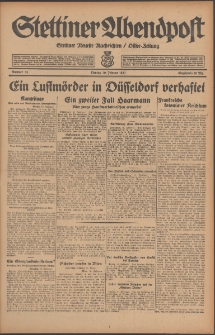 Stettiner Abendpost : Ostsee-Zeitung : Stettiner neueste Nachrichten. 1930 Nr 34