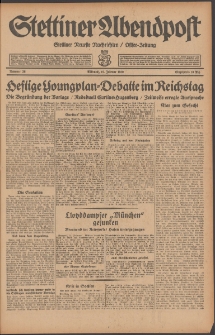Stettiner Abendpost : Ostsee-Zeitung : Stettiner neueste Nachrichten. 1930 Nr 36