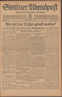 Stettiner Abendpost : Ostsee-Zeitung : Stettiner neueste Nachrichten. 1930 Nr 38