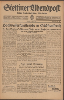Stettiner Abendpost : Ostsee-Zeitung : Stettiner neueste Nachrichten. 1930 Nr 53