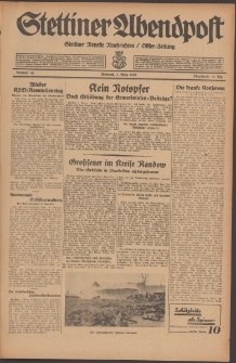 Stettiner Abendpost : Ostsee-Zeitung : Stettiner neueste Nachrichten. 1930 Nr 54