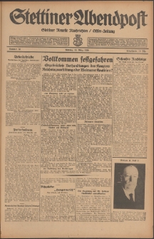 Stettiner Abendpost : Ostsee-Zeitung : Stettiner neueste Nachrichten. 1930 Nr 58