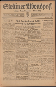 Stettiner Abendpost : Ostsee-Zeitung : Stettiner neueste Nachrichten. 1930 Nr 60