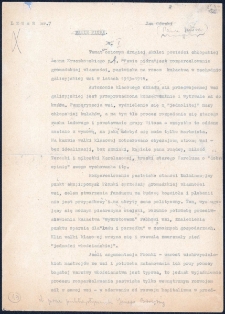 Pawie pióra : [maszynopis z poprawkami}