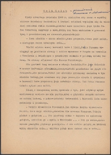 Orli gołąb : [maszynopis z drobnymi poprawkami]